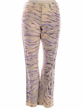 Vintage Angelo Marani Purple & Gold Tiger Print Pants